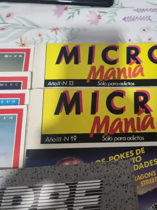 Lote 4 Micro Hobby y 2 Micromanía