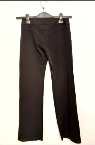 Pantaloni neri Versace Jeans Couture donna