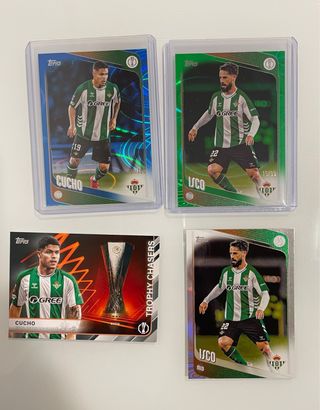 Lote Isco /99 y Cucho /150 Topps Flagship Betis