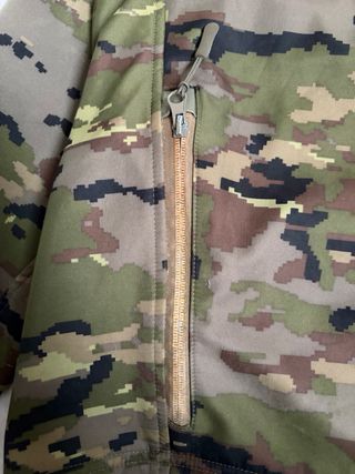 Forro polar boscoso pixelado