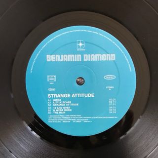 Benjamin Diamond Strange Attitude LP