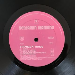 Benjamin Diamond Strange Attitude LP
