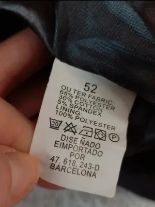 OFERTA Chaqueta de traje marrón mujer
