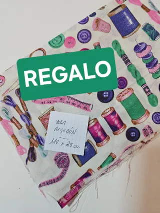 Lote de telas de algodón