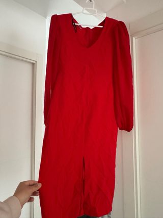 Vestido rojo elegante para bodas