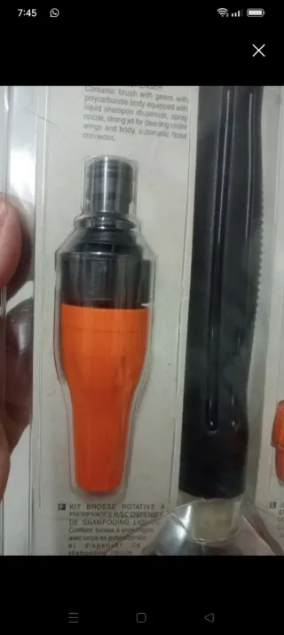 Cepillo giratorio con jabon