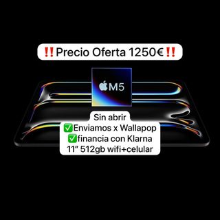iPad Pro m5 11 512GB Celular SIN ABRIR