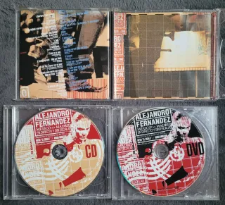 Alejandro Fernández México Madrid Cd + Dvd.