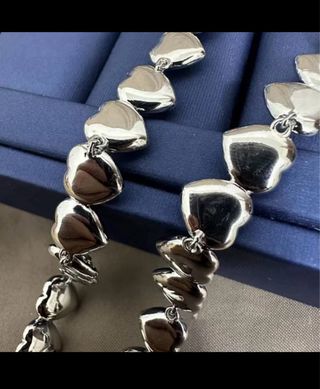 Conjunto Joyas Corazón Plata