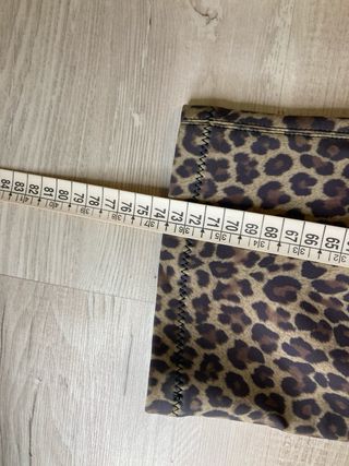 Stivali Plateau Leopardati Al Ginocchio Y2K