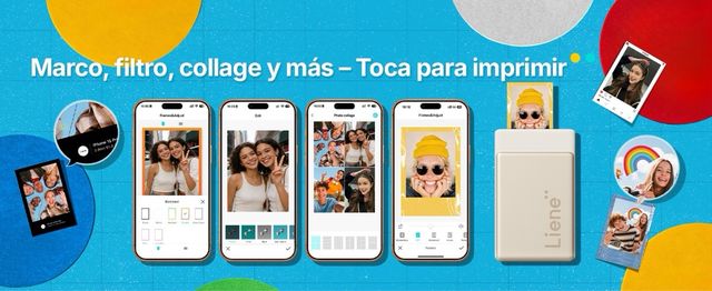 Impresora Fotos Liene Pearl N200 Pro + 50 Pegatina