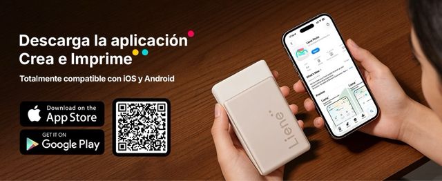 Impresora Fotos Liene Pearl N200 Pro + 50 Pegatina