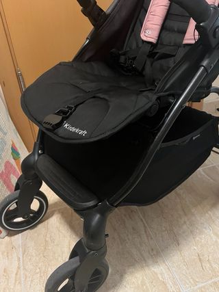 Silla de paseo ligera Kinderkraft rosa