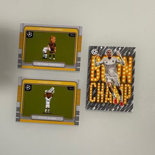 Lote Real Madrid 8 Bits Topps UCC Flagship
