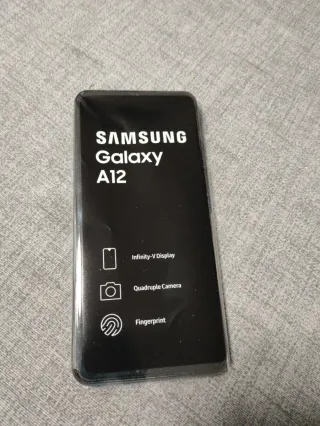 Samsung Galaxy A12 Azul + Funda