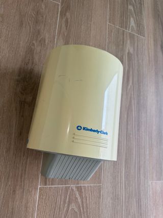 Dispensador Papel Manos Beige/Gris