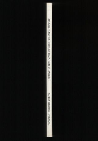 Ruggero Osnato SERBATO TEMPO MIO DI ANTICO Liriche