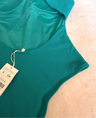 Fato de banho halter Oysho verde - tamanho S.