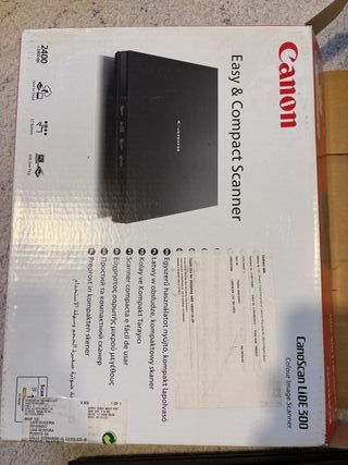 Scanner Canon compatto Nero/Bianco