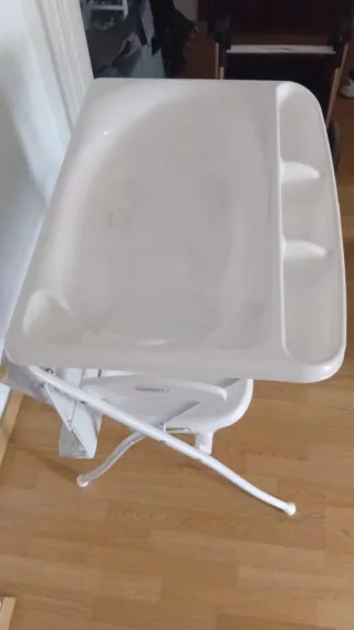Bañera / Cambiador bebé plegable