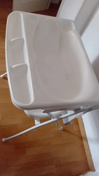 Bañera / Cambiador bebé plegable