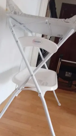 Bañera / Cambiador bebé plegable