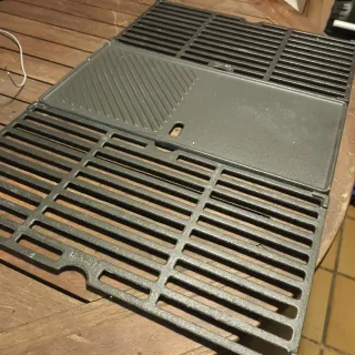 Piastra in ferro per barbecue