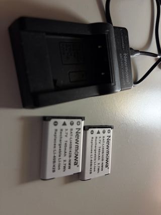Camara Olympus+cargador+2baterias nuevas