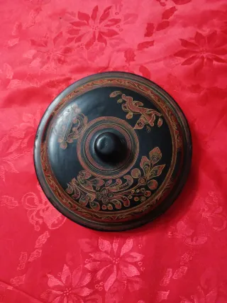 Portagioie Vintage Decorato