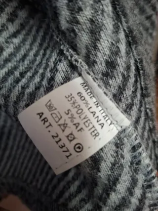 Cazadora lana mujer gris