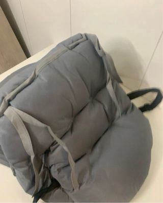 Cojín Silla Oficina/Casa Gris Nuevo