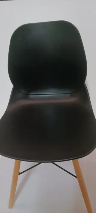 Sillas comedor negras (pack 7)