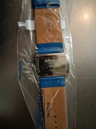 Reloj Altanus Nuevo Azul y Plateado