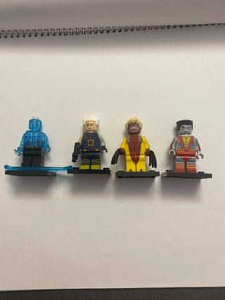 Figuras X-Men tipo Lego