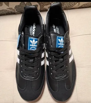 Adidas Samba Zapatillas Negras Talla 45 1/3.