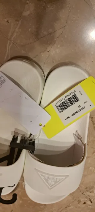 Ciabatte Guess Donna Bianco Tg 37