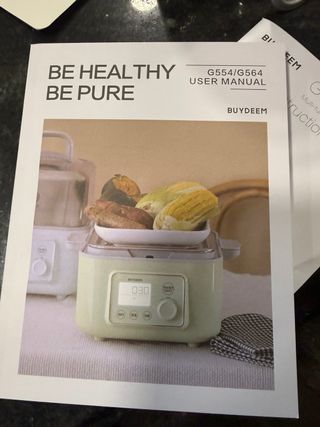 BUYDEEM A500 Olla de Cocción Lenta y Vapor