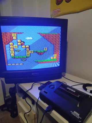 Sega Master System II Consola Negra