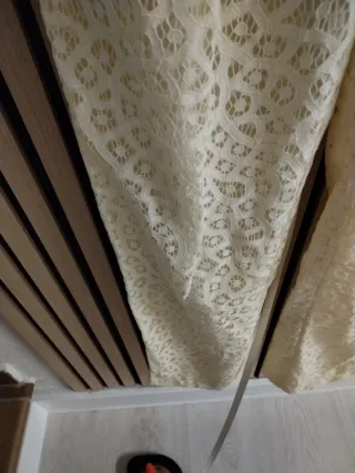 Mono de encaje beige/vainilla