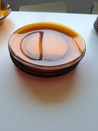 Vajilla Duralex Cristal Ámbar