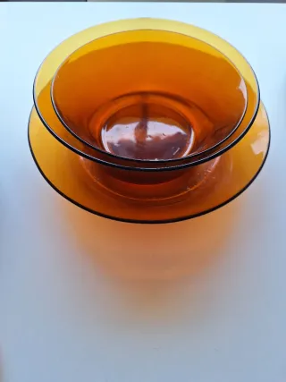 Vajilla Duralex Cristal Ámbar