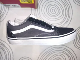 Vans Old Skool Negras y Grises