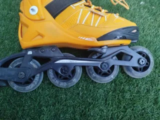 Patines en línea amarillos Decathlon