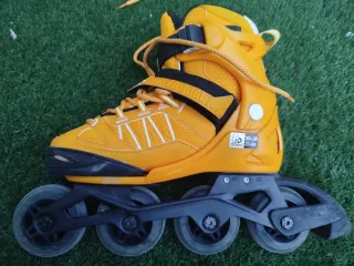 Patines en línea amarillos Decathlon