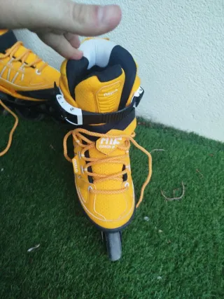 Patines en línea amarillos Decathlon