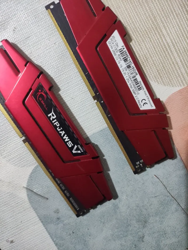 2x G.Skill DDR4 16GB 2666MHz CL15 afbeelding 2
