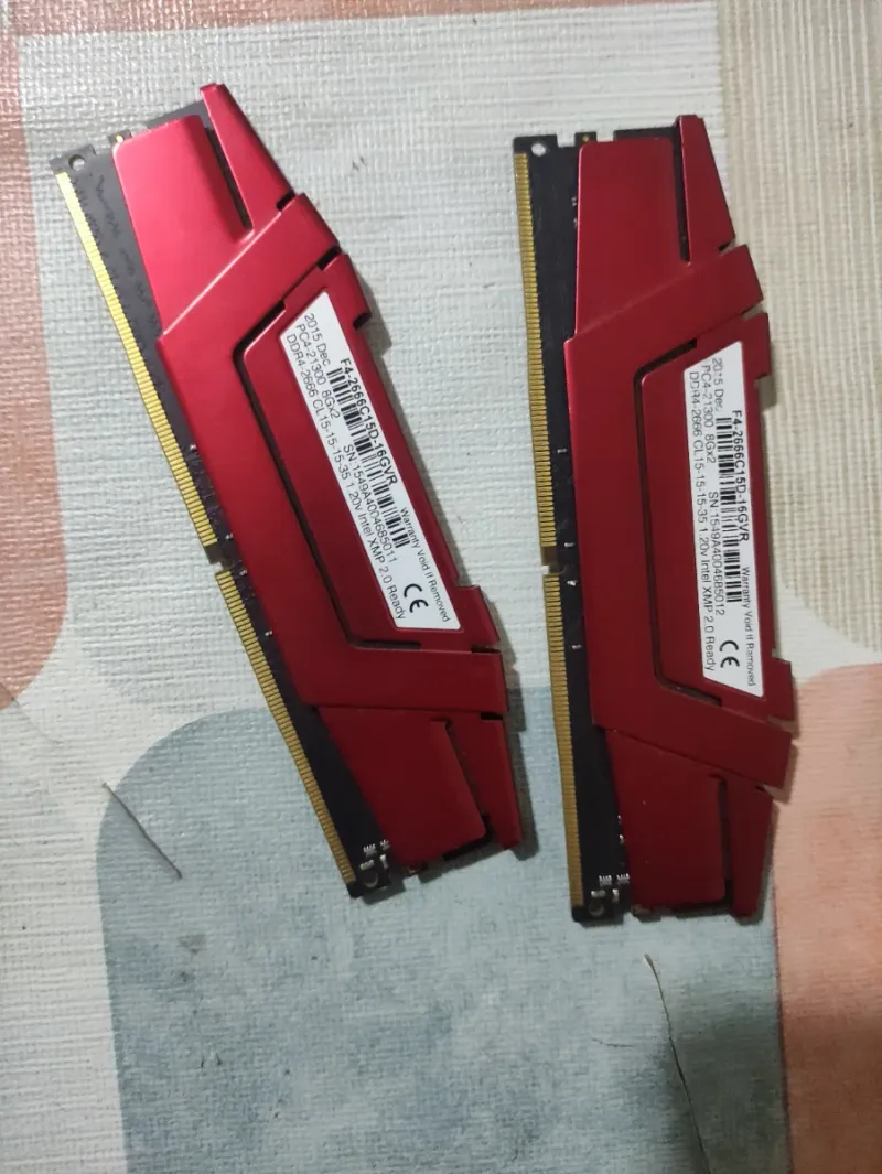 2x G.Skill DDR4 16GB 2666MHz CL15 afbeelding 3