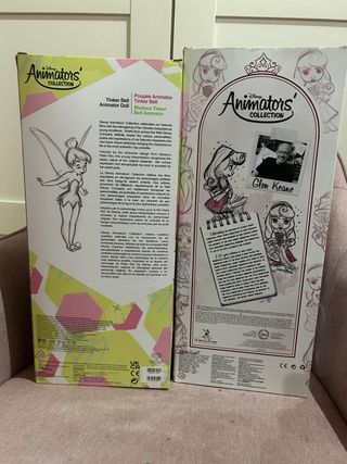 Confezione di bambole Disney Animators Tinker Bell e Aurora