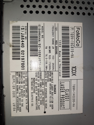 SISTEMA AUDIO / RADIO CD LAND ROVER FREELANDER (L