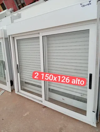 Ventana aluminio 120x127 Climalit